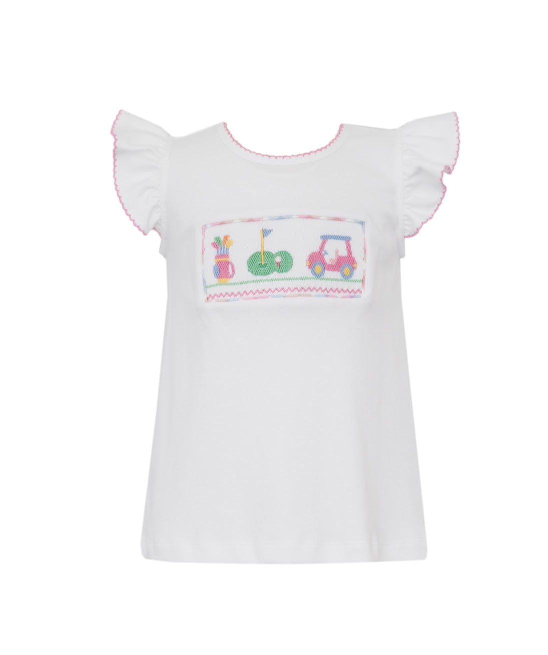 Tee de golf en tricot pour fille