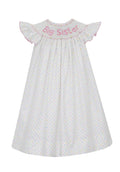 Robe froncée Big Sister de style Bishop