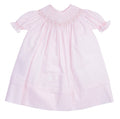 Robe smockée à manches volantées pour petites filles