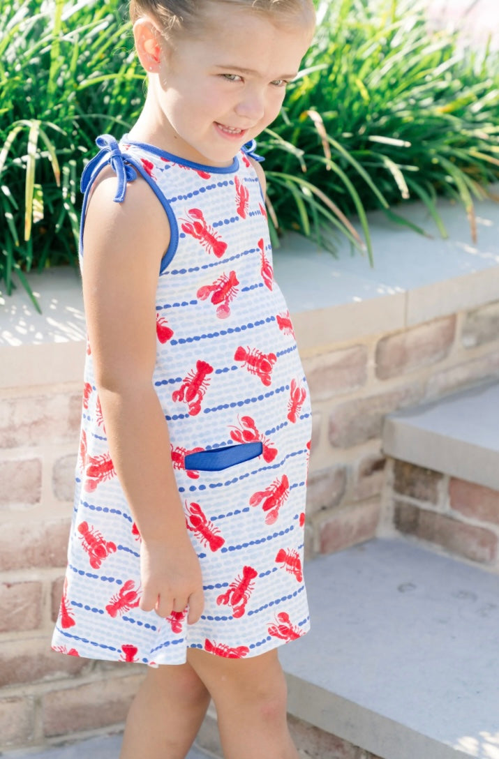 Robe sans manches Homard