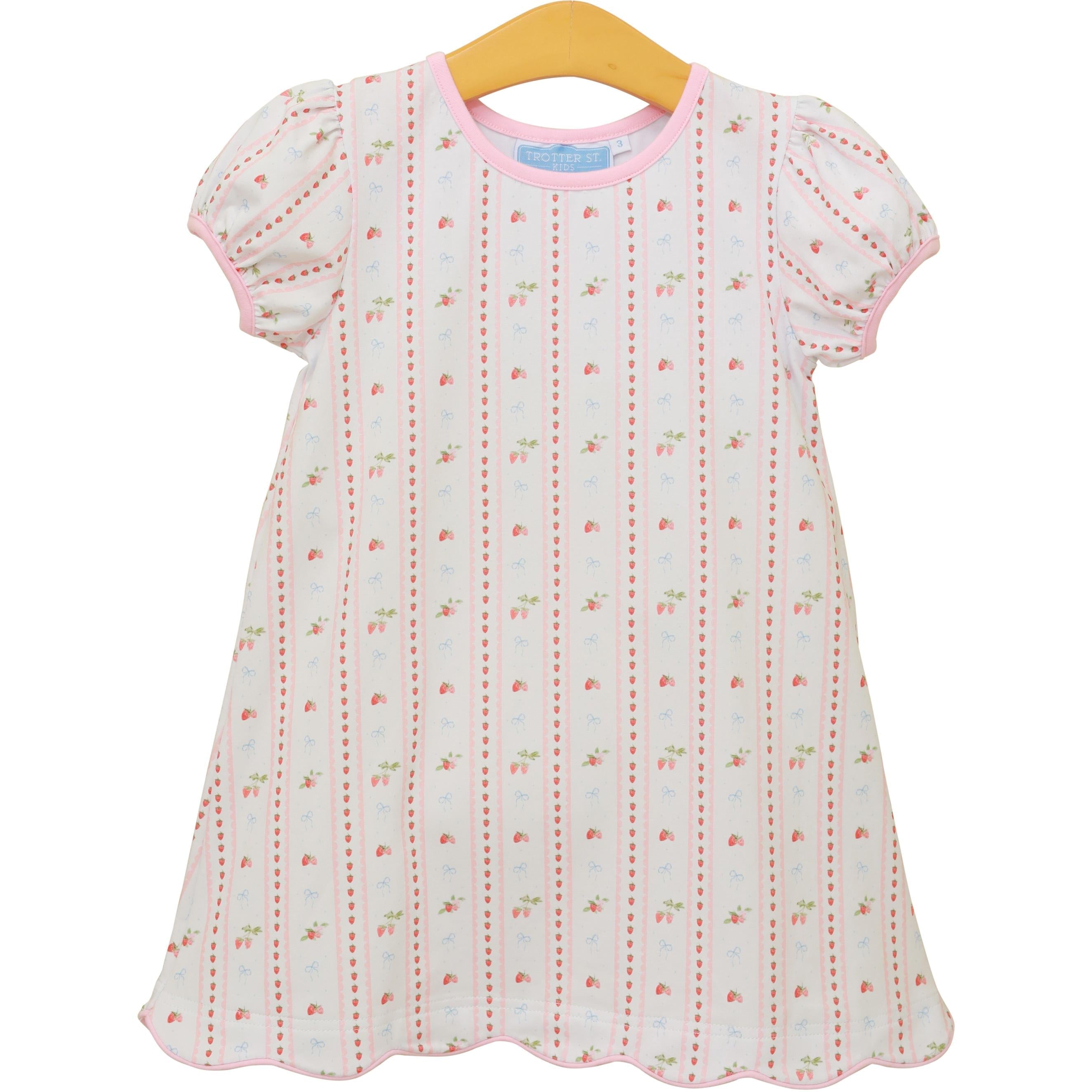 Robe à Volants Berry Sweet