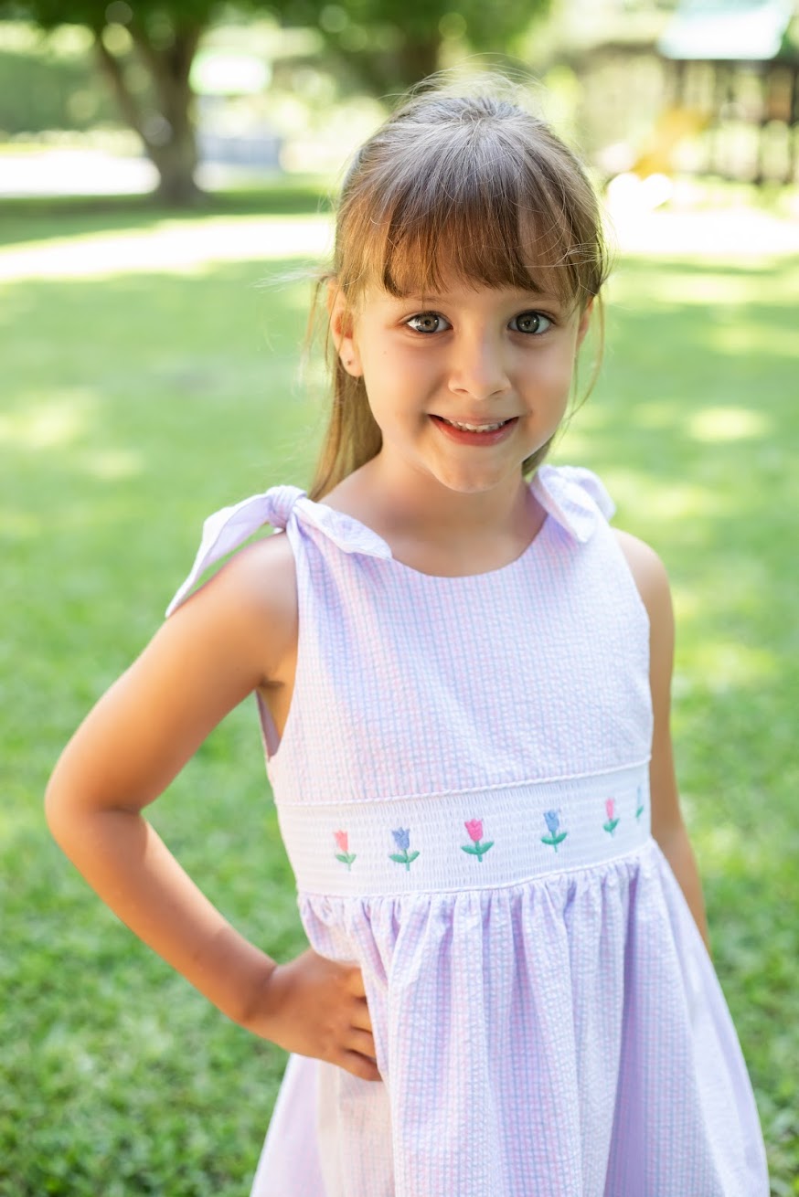 Robe tulipe pour fille