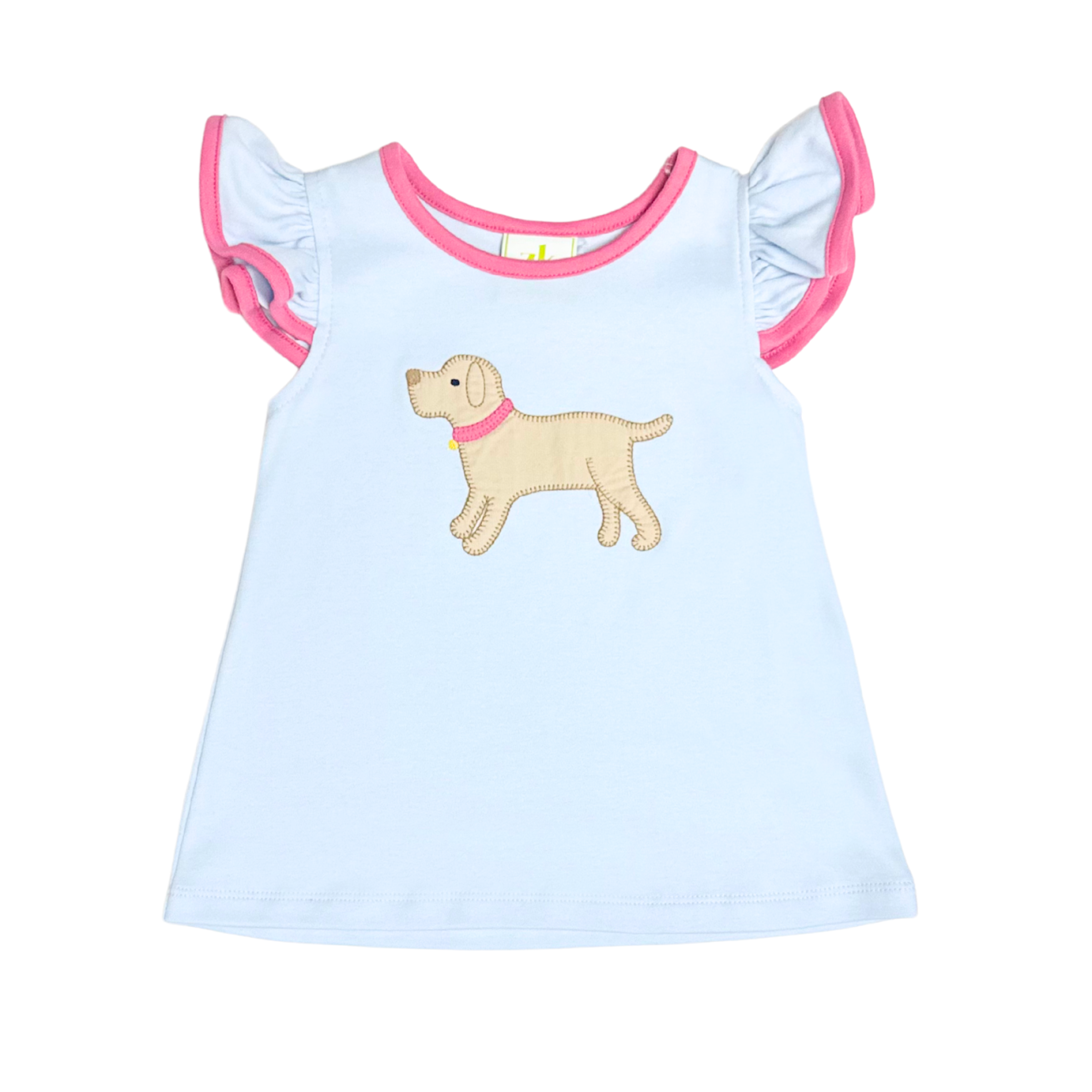 Blouse labrador ange bleu clair