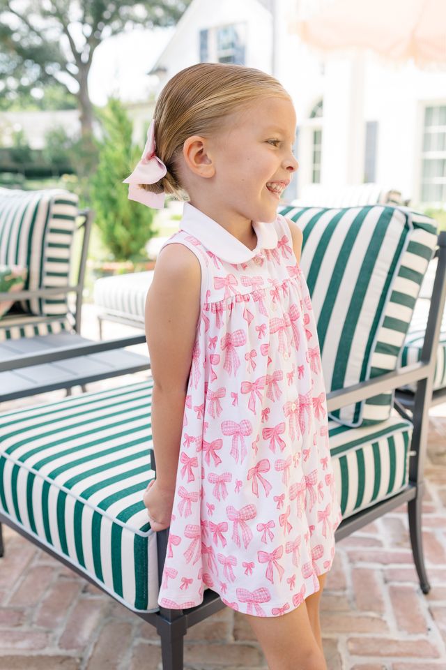 Robe boutonnée en gros-grain