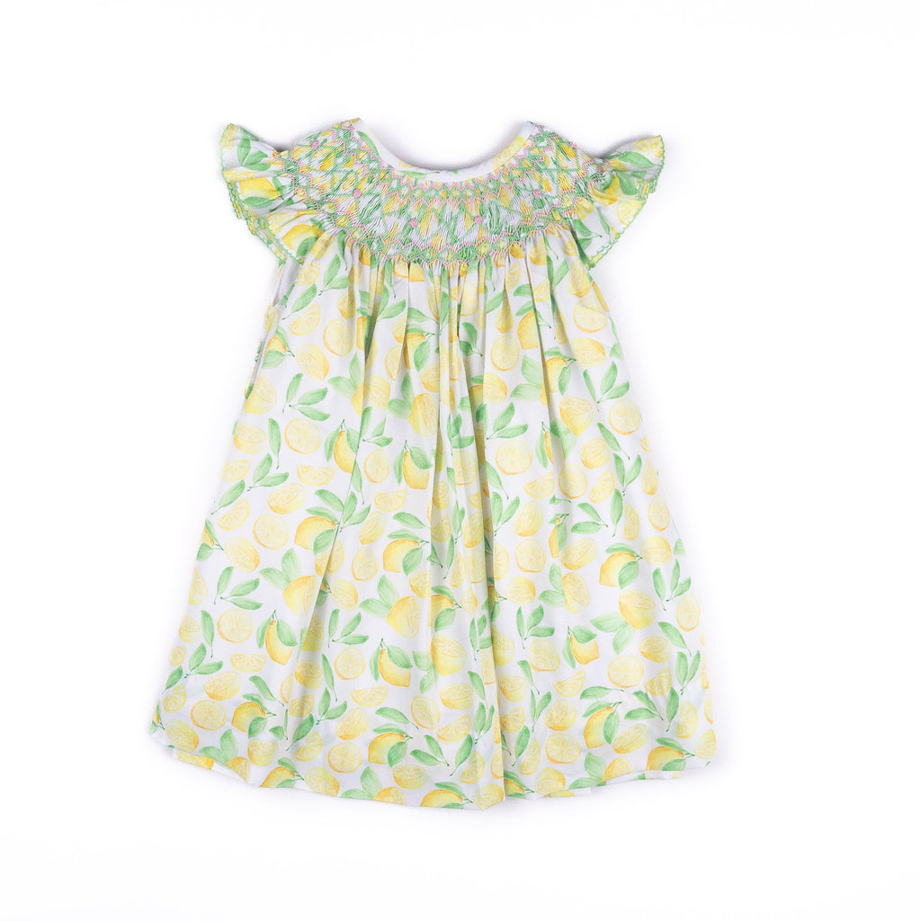 Robe Kate Smocks Citrons Fille