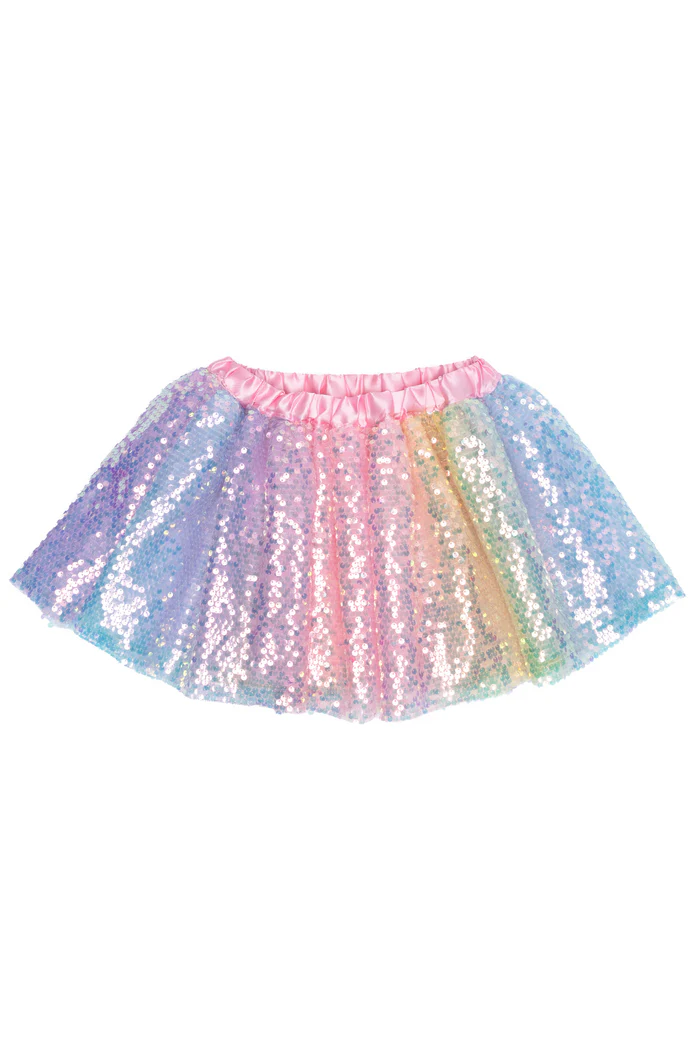 Jupe à sequins ombrés